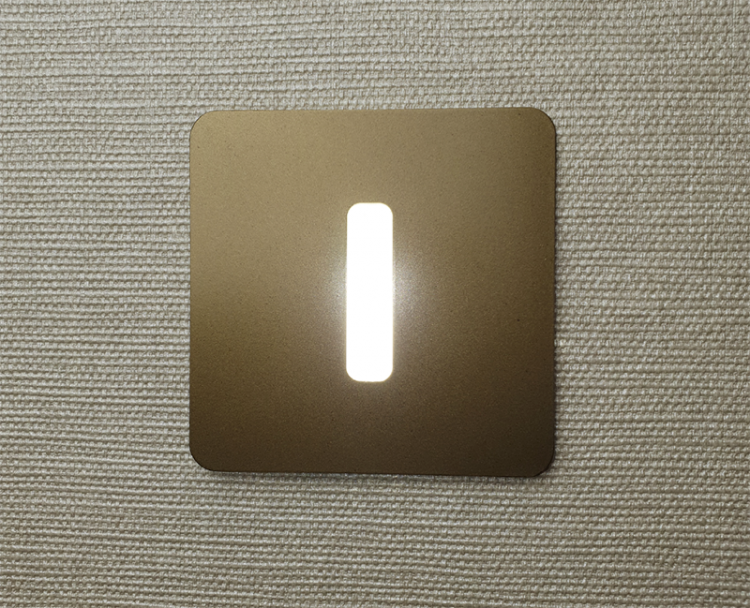  Бронзовый светильник светодиодный для подсветки ступеней Integrator IT-724 Bronze